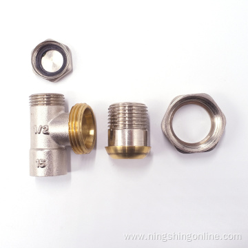 Nickel plating brass radiator valve